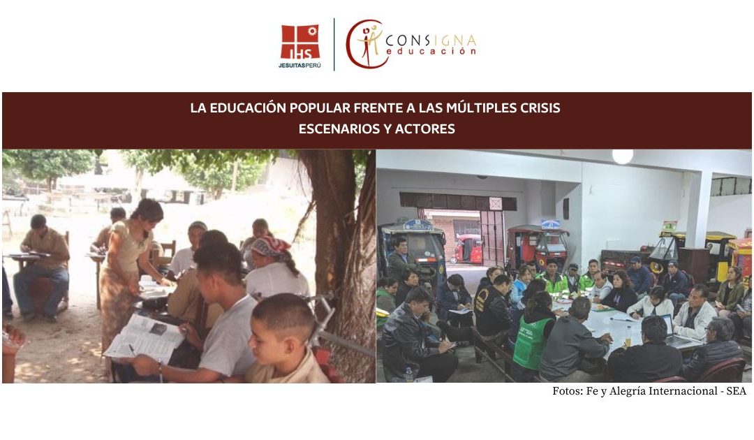 Conversatorio «La Educación Popular frente a las Múltiples Crisis: Escenarios y Actores»